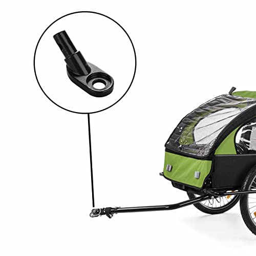 SAMAX Jogger Fahrradanhänger Kupplung Kinderfahrradanhänger 2in1 Black Edition & Lastenanhänger Grey, Color & Sport Edition Transportwagen Neu in Schwarz