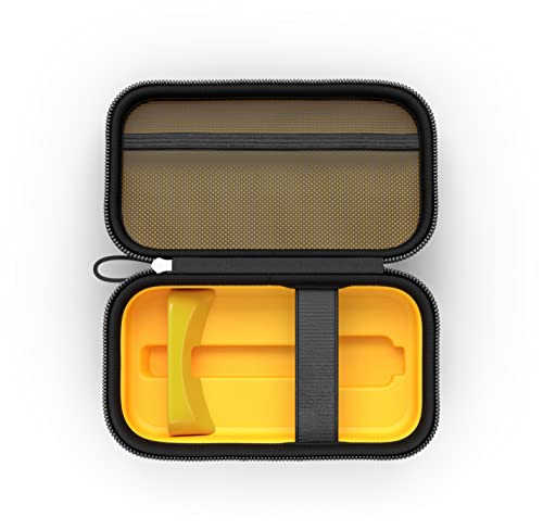 Image of Universal Mouse Case by Glorious Gaming, w /Accessory Pocket & Adjustable Wedge (No Shake), Portable Carrying Case, Hard Shell, Zipper, & Wool Interior, for Bluetooth Wireless Mice & Wired Mice
