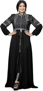 عبايه حريمى حرير و بنطلون و طرحه