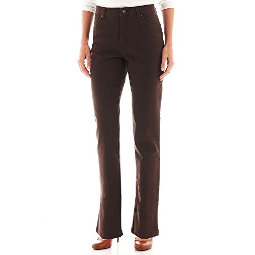 Image of Gloria Vanderbilt Womens Amanda Classic High Rise Tapered Jean Petite
