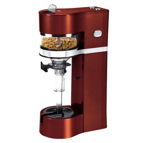 Electric Herb Grinder with Storage Jar and Funnel