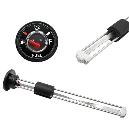 Jauge Carburant pour Yama-ha Grizzly 600 Kodiak 400Big Bear 400 pour Suzuki Eiger 400 2002-2007 Indicateur de niveau mécanique Essence Bouchon Reservoir