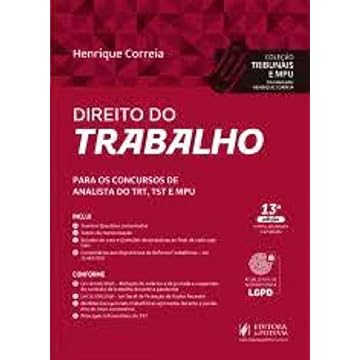 Capa do livro Direito do Trabalho