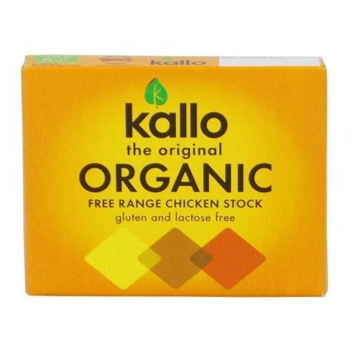 Kallo Org Chicken Stock Cubes 66g by Kallo