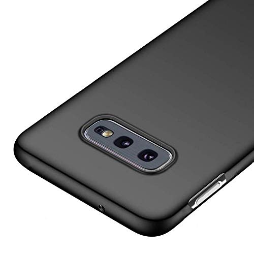 Image of Matte Silicon Back Cover for Samsung Galaxy S10e SM-G970F /DS - Black