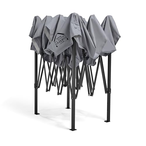 All Seasons Gazebos 3x4.5m vollständig wasserdichtes Faltpavillon - Metallisch Grau