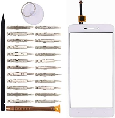 Goodyitou Touch Screen Glass Digitizer Replacement for Xiaomi Redmi 4A(White)