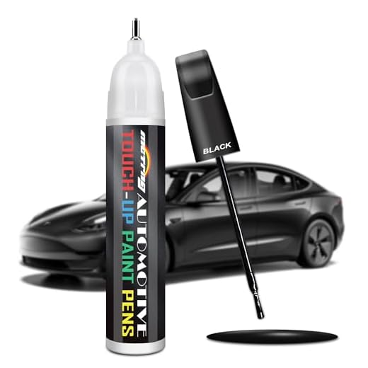 Touch Up Paint for Cars (Black), Automotive Touch Up Paint Pen, Two-In-One Scratch Remover for Deep Scratches, Special-purpose Repair Paint Pen Universal Color Optional for Cars (1pack)