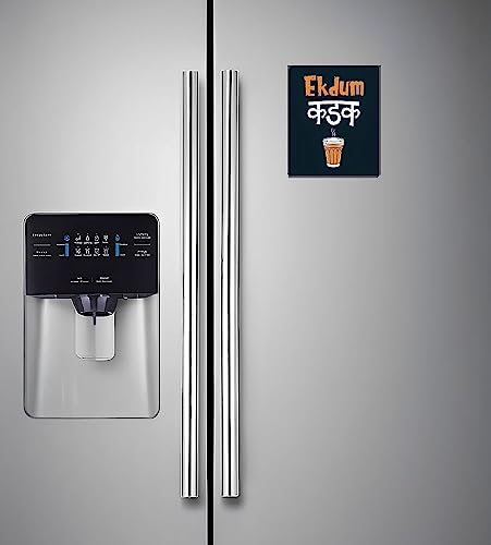 Image of Chai Love Ek Dam Kadak Fridge Magnet Stickers for Kitchen Decoration Food and Drinks Gift