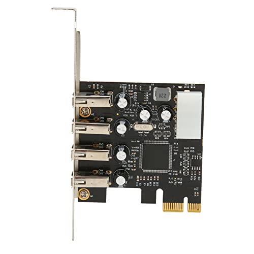 PCI E para USB 2.0 Placa de expansão PCI Express de 4 portas Hub USB interno, PCI E para placa de ex