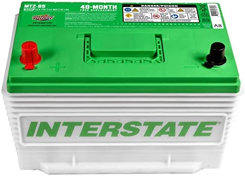 Interstate Batteries Automotive Battery 12V 65Ah 770CCA (MTZ-65) ...