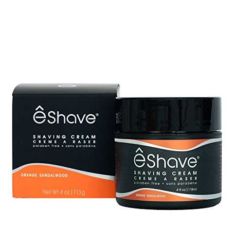 êShave Shave Cream, Orange Sandalwood, 4 oz - Thumbnail 5
