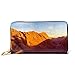 Produktbild JHGFG Mode Handtasche Reißverschluss Geldbörse Amazing Sunrise Sinai Mountain Schöne Morgendämmerung Telefon Clutch Geldbörse Abendkupplung Blocking Leder Brieftasche Multi Card Or. En