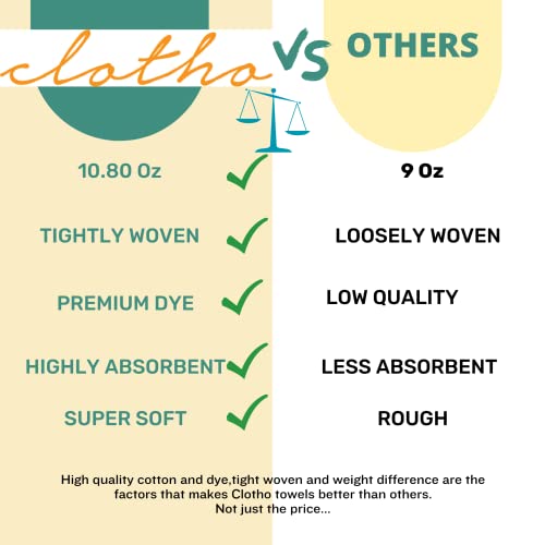 Clotho Set of 4 Turkish Beach Towel with 2 Towel Bands - Beach Towels Oversized 4 Pack - 100% Cotton 40 x 70 inches - SandProof Fast Drying Large Pool Towels