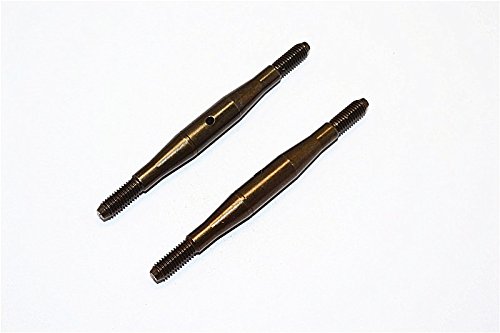 Spring Steel 5mm Clockwise And Anticlockwise Turnbuckles (Total Length 77mm - Both Side Thread 13mm) - 1Pr