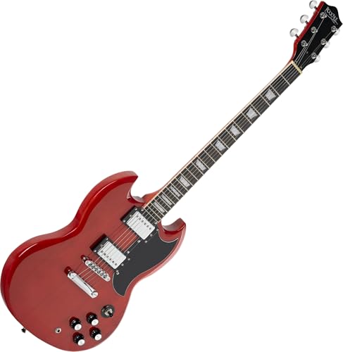 Rocktile Pro S-Red Guitarra Eléctrica Heritage Cherry