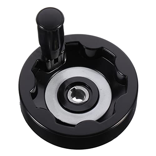 PRETYZOOM Professional Hand Wheel Folding Revolving Handle Inside Ripple Wheel for Milling Machines Grinders