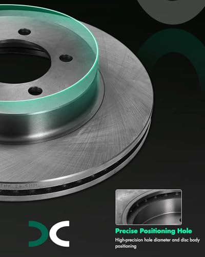 Image of SCITOO Front 12.02 inch Brake Pads and Rotors Kits Fit For Ford For Explorer 2002-2005,For Mercury Mountaineer 2002-2005