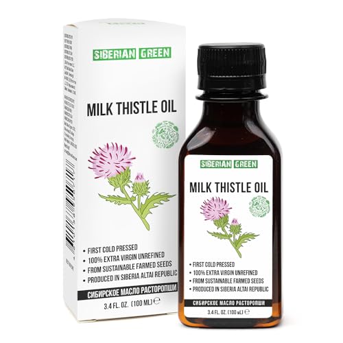 Mariendistelöl Siberian Green kaltgepresst, 100ml, unraffiniert
