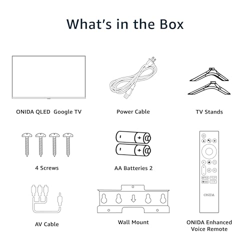 Image of Onida 108 cm (43 inches) Nexg Series 4K Ultra HD Smart Google LED TV 43UZI