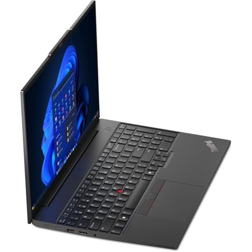 Image of Lenovo ThinkPad E16 Gen 2 - AMD Ryzen 7 7735U 16″ WUXGA IPS Laptop - 16 GB DDR5 - 512 GB NVMe SSD - AMD Radeon 680M - Windows 11 Pro - Wi-Fi 6E - HDMI 2.1 - Graphite Black