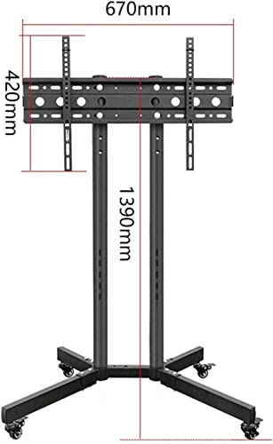 Soporte móvil de TV para pantallas de 50 a 60 pulgadas hasta 30 kg miniatura 2