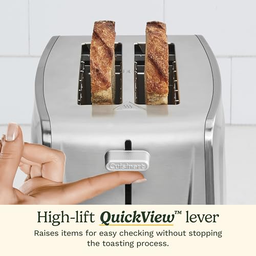 Image of Cuisinart 2-Slice XL Slot Stainless Steel Toaster, Stainless Steel, CPT-1600