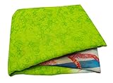 sari wickeln kinder Genaue Farbe: Papageiengrün, Naturweiß Und Himmelblau; Grundfarbe: Grün, Weiß Und Blau