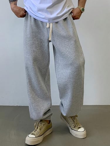 Image of dockstreet Men's Alley Cool Backdoor Series Men's Casual Sweatpants Baggy Jogger Pants ||Drawstring Joggers || 100% Pure Cotton || Breathable Airy for All Seasons