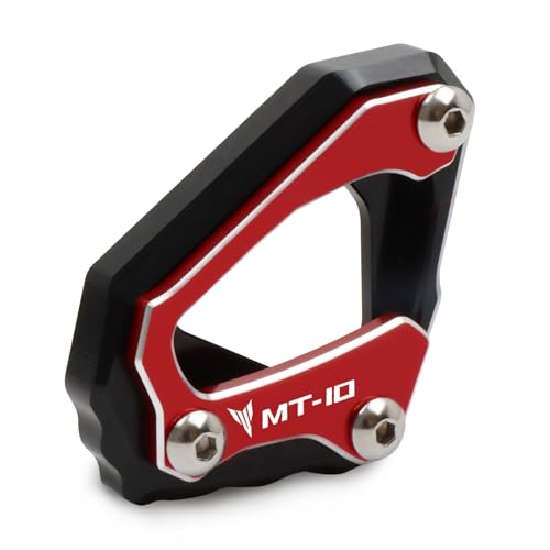 Béquille latérale moto instable ? Solution pad d'extension CNC pour MT-10 et R1M