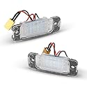 2 Stück for Mercedes Benz M-Klasse W164 R-Klasse W251 GL-Klasse X164 2007–2012, kein Fehler, Canbus-Kennzeichenbeleuchtung