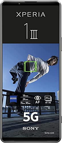 Image of Sony Xperia 1 III XQ-BC72 5G (Frosted Gray, 12GB RAM, 256GB Storage)