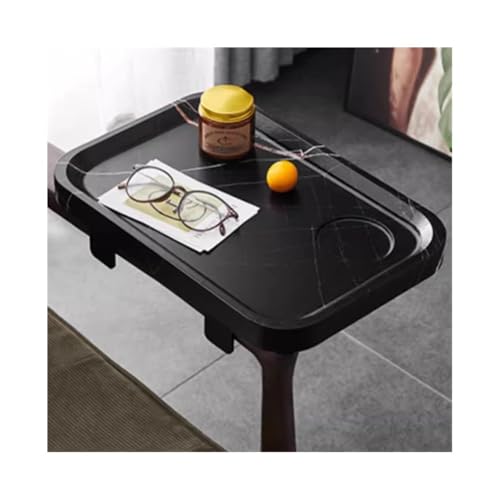 Plateau de lit et support de table suspendu noir pour rangement de the - 2