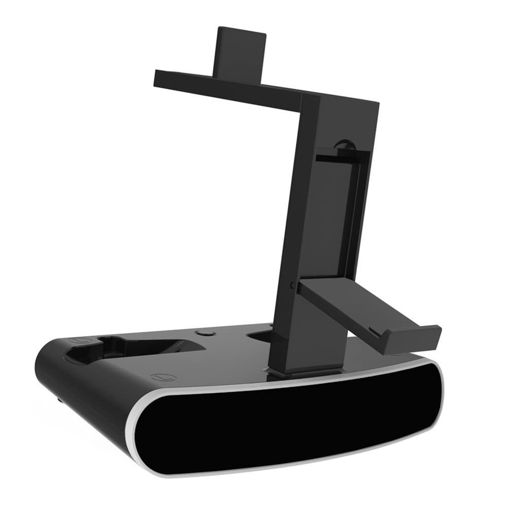 P5VR2 Controller Ladestation VR2 Headset Ständer, VR2 Handgriff Ladestation Kompatibel für PSVR2 Move Showcase VR Headsets Zubehör