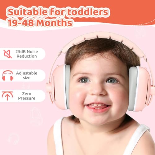 Image of SNOWIE SOFT Noise Cancelling Ear Muffs for Kids Teens - 25dB Safety Reduction for Autism Sensory & Concentration Aid, Hearing Protection Travel