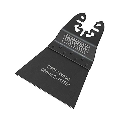 Faithfull MFW68 CRV Flush Cut Saw Blade, 68mm