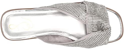 Sam Edelman Women's Issie Sandal, Silver, 8 | Image 4