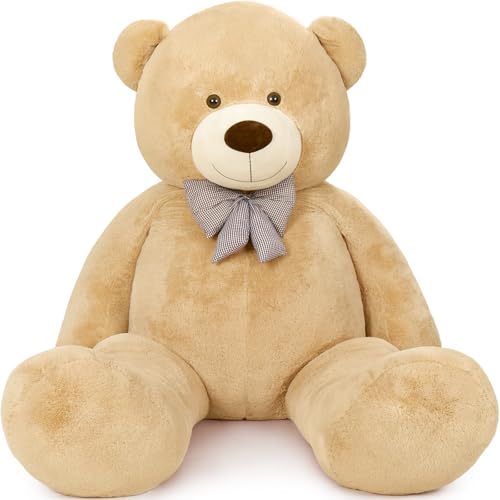 Image of MaoGoLan Giant Teddy Bear 10ft Stuffed Animal, Huge Jumbo Size 10 Feet Teddy Bear Plush, Charming and Fluffy Teddy Bear for Decorations, Celebrations,Valentines Day,Baby Shower,Brown