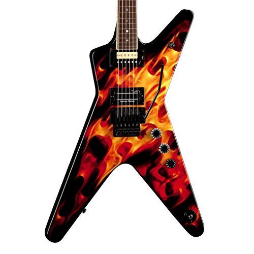 Dean Dimebag ML Body Electric Guitar, Dime-O-Flame