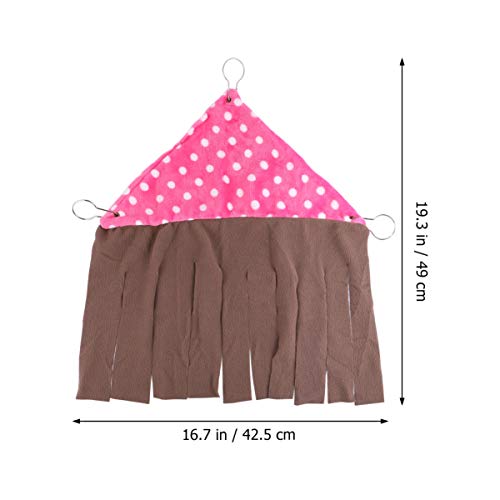 ULTECHNOVO Rede de SuspensÃ£o para Animais de EstimaÃ§Ã£o para FurÃ£o Hamster Papagaio Rato Cobaia C