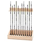 Einfach zu installieren: Unser an der Wand montierter Hockeyschlägerständer wird mit den erforderlichen Installationsteilen und einer leicht verständlichen Anleitung (evtl. nicht in deutscher Sprache) geliefert, sodass Sie das Gestell schnell und mühelos installieren können. Es ist eine einfache DIY-Aufgabe, die leicht erledigt werden kann