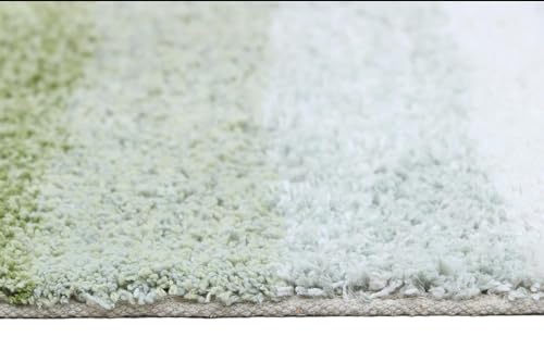 Image of THE HOME TALK Cotton Regular Bathmats | Water Absorbent Runners | Floor Mats /Rugs for Kitchen, Bathroom | Ultra Soft Mats | Non-Slip | Pack of 2 | 35 X 50 cm | Green