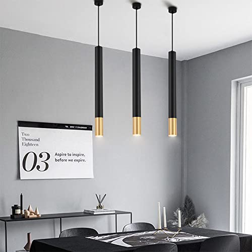 Creative long tube lights black single avec éclairage led directionnel