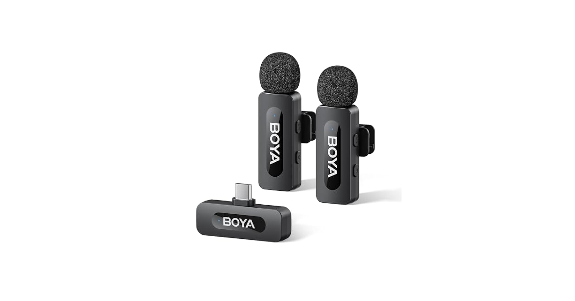 Amazon.com: BOYA BY-V20 Wireless Microphones for iPhone 15