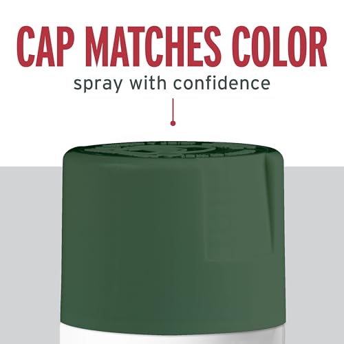 Image of Rust-Oleum 369192 Stops Rust Spray Paint, 12 oz, Satin Earthy Green