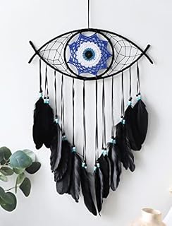 Nice Dream Pink Dream Catchers, Room Nursery Decor for Girls Boys, Handmade Feather Wall Decor with Lights, Home Ornaments Craft Gift for Bedroom