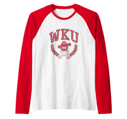 Western Kentucky Hilltoppers Victory White Raglan Baseball Tee