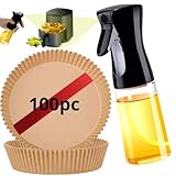 ​【 MÁS ECONÓMICO EN TODOS LOS ASPECTOS 】Sabemos que estos son los complementos más necesario y útiles para tu freidora, Por una parte el papel que de hacer ahorrar tiempo y agua en no lavar todo el rato la freidora y recipiente en el que sirves la comida y el pulverizador te hace ahorrar aceite y comer más sano. Es por eso que te INSTAMOS A COMPARAR CON OTROS VENDEDORES EL PRECIO POR SEPARADO :)