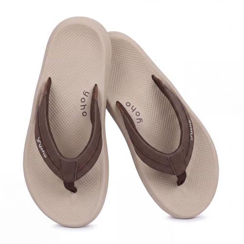 Image of YOHO Snugly Slippers for Men | Sleek Everyday Style | PU Cushioned Support & Durable Build | 004