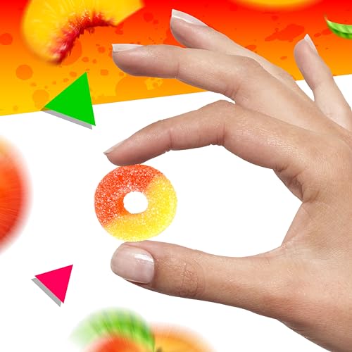 Laetafood Peach Rings Gummy Candy thumb #4